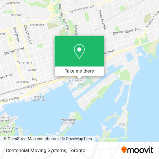 Centennial Moving Systems map