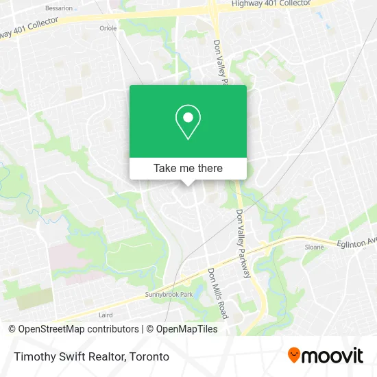 Timothy Swift Realtor map