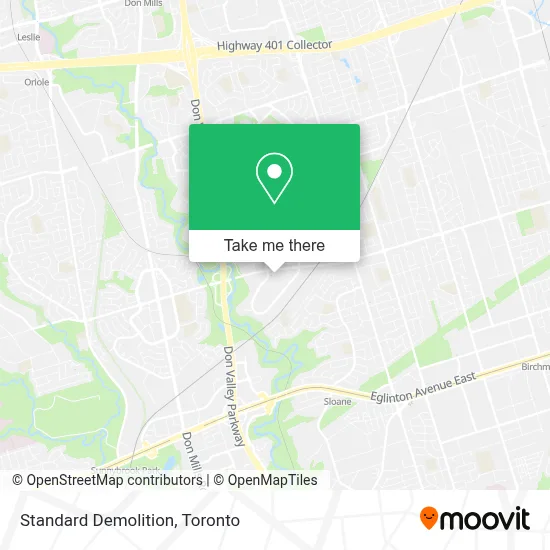 Standard Demolition map