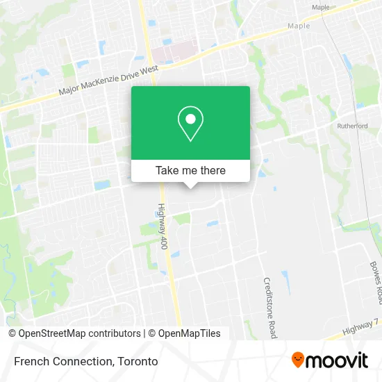 French Connection map