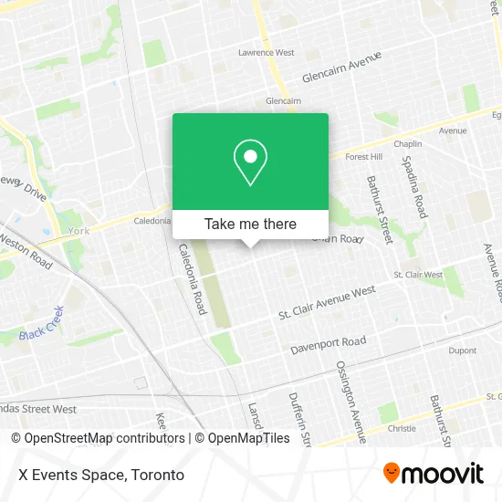 X Events Space map