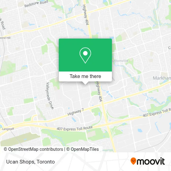 Ucan Shops map