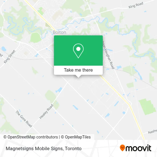 Magnetsigns Mobile Signs map