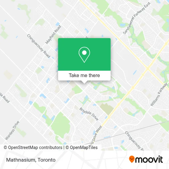 Mathnasium map