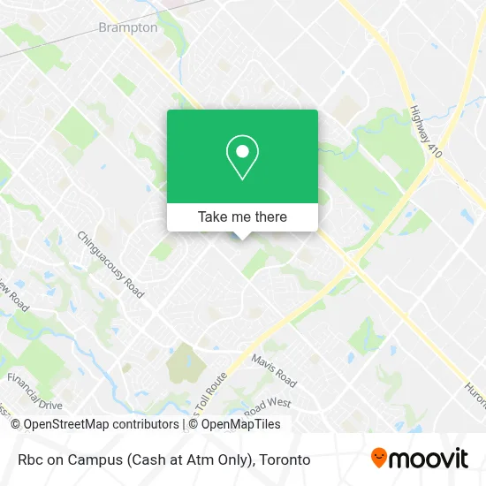 Rbc on Campus (Cash at Atm Only) map