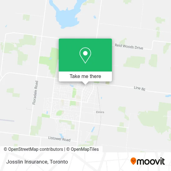 Josslin Insurance map