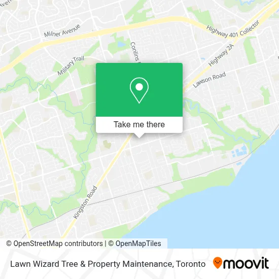 Lawn Wizard Tree & Property Maintenance map