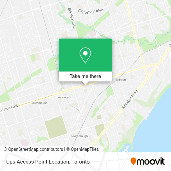 Ups Access Point Location plan