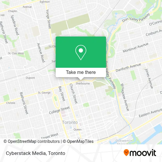 Cyberstack Media map