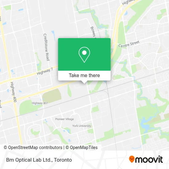 Bm Optical Lab Ltd. map