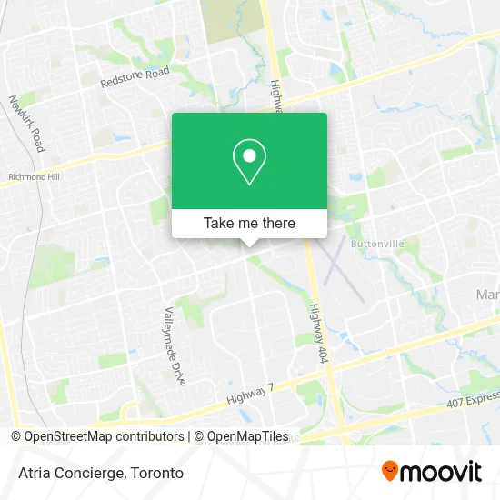 Atria Concierge map