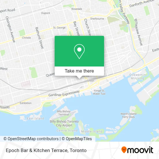 Epoch Bar & Kitchen Terrace map