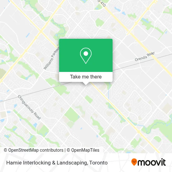 Hamie Interlocking & Landscaping map