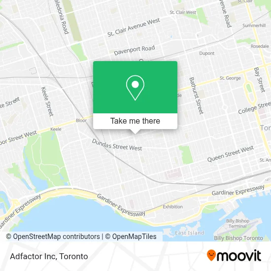 Adfactor Inc map