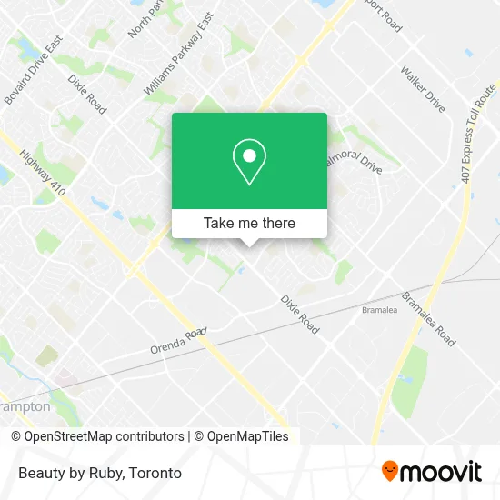Beauty by Ruby map