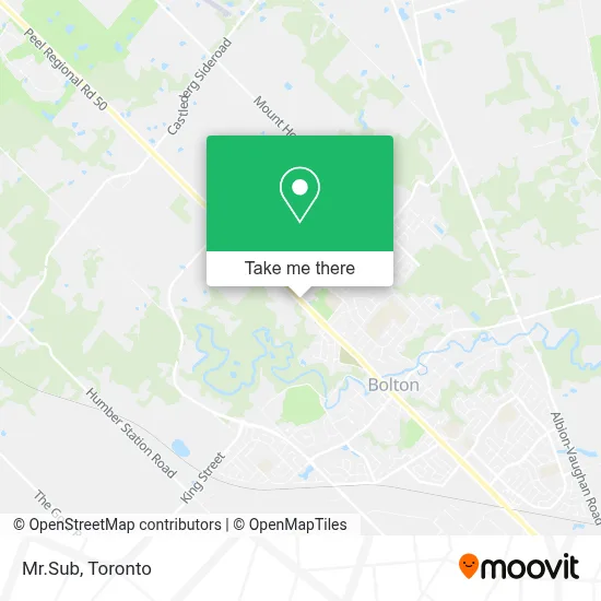Mr.Sub map