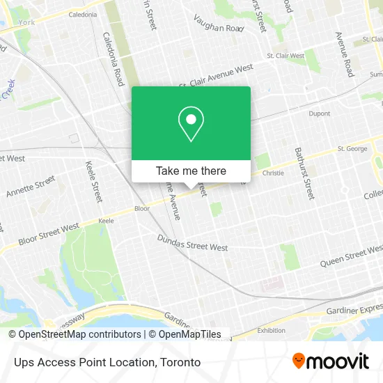 Ups Access Point Location plan
