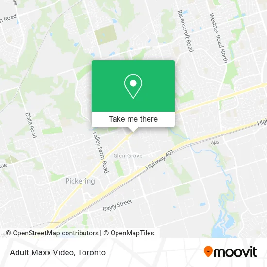 Adult Maxx Video map