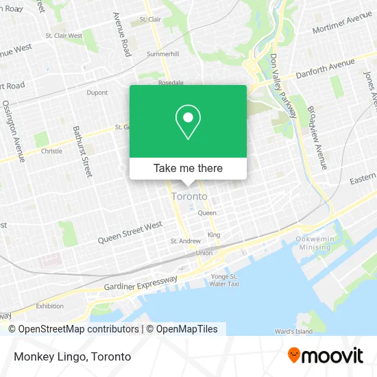 Monkey Lingo map