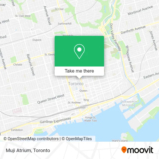 Muji Atrium map