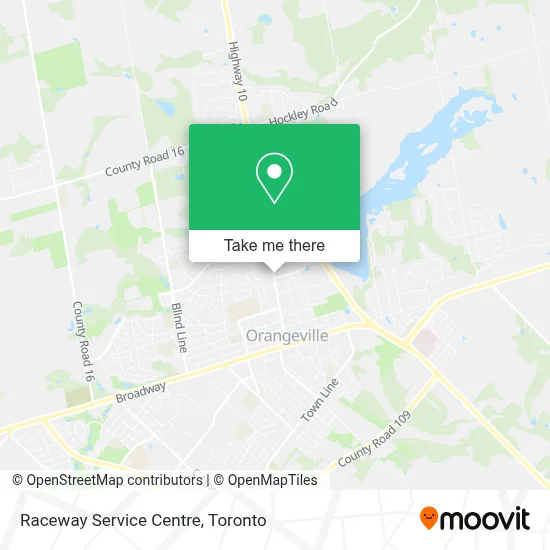 Raceway Service Centre plan