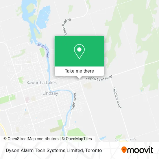 Dyson Alarm Tech Systems Limited map