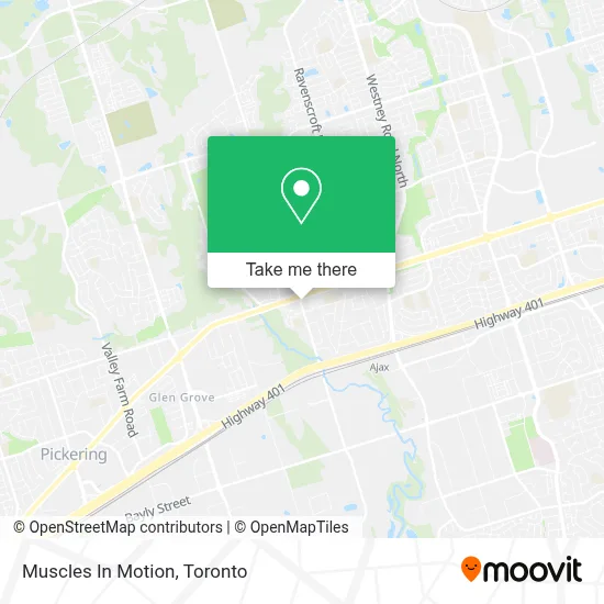 Muscles In Motion map