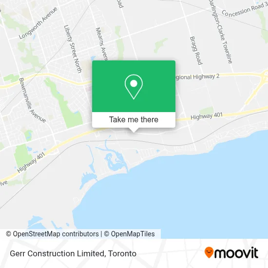 Gerr Construction Limited map