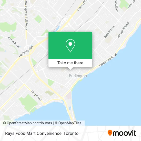 Rays Food Mart Convenience map