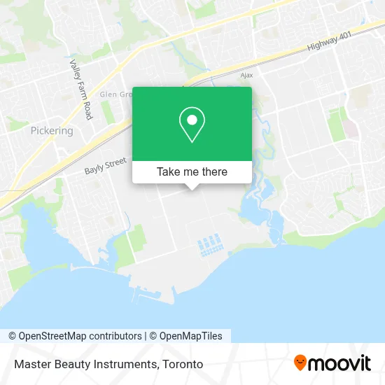 Master Beauty Instruments map