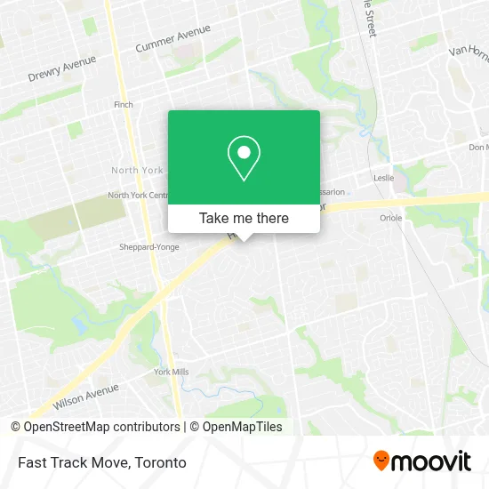 Fast Track Move map