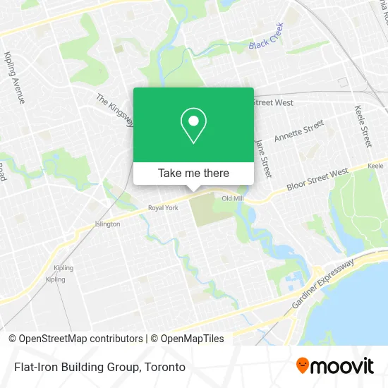 Flat-Iron Building Group map