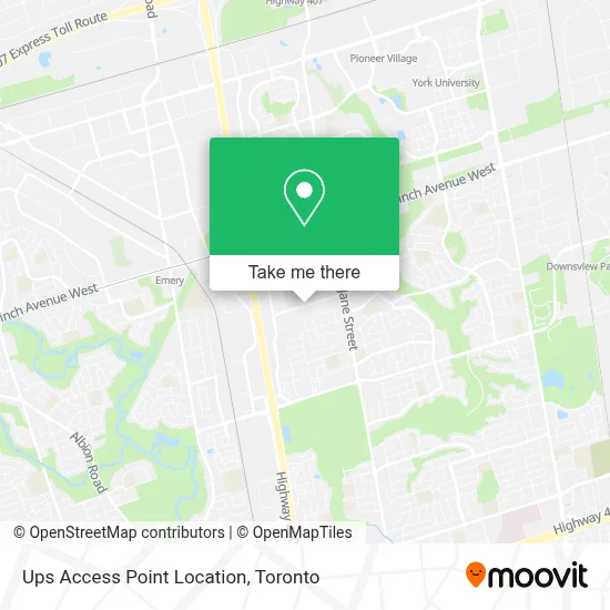 Ups Access Point Location plan