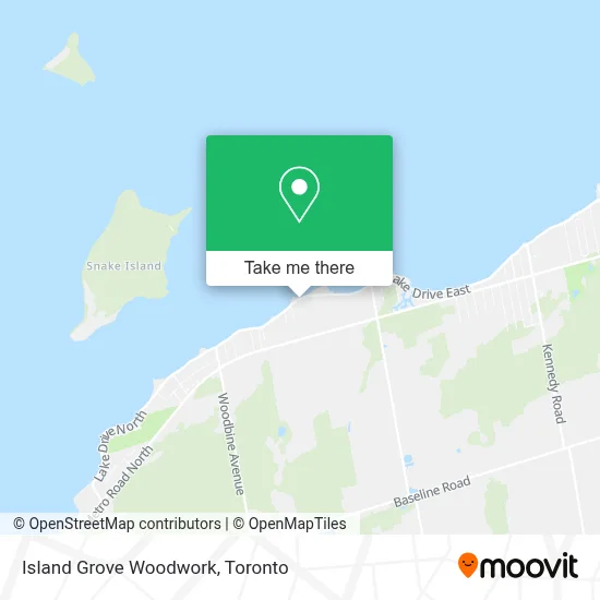 Island Grove Woodwork map