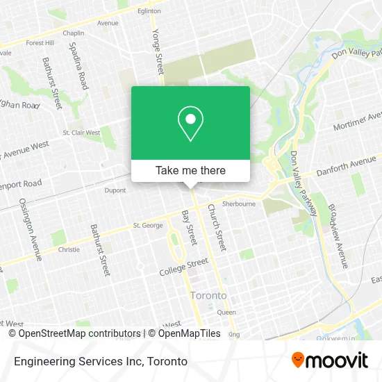 Engineering Services Inc map