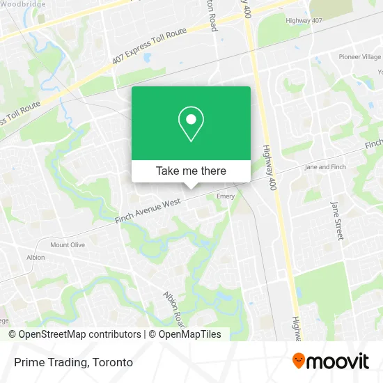 Prime Trading map