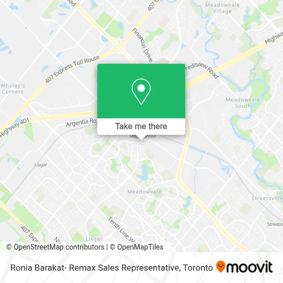 Ronia Barakat- Remax Sales Representative map