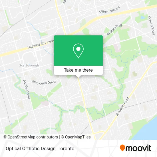 Optical Orthotic Design map