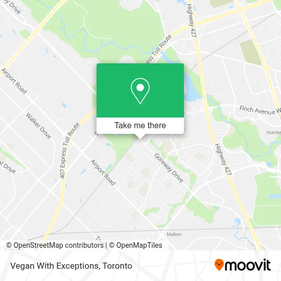 Vegan With Exceptions map
