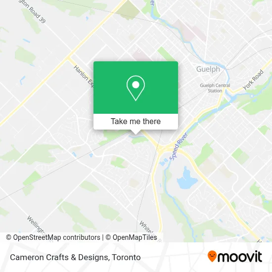 Cameron Crafts & Designs map