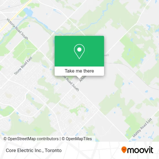 Core Electric Inc. map