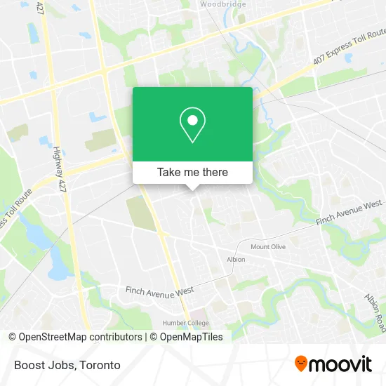Boost Jobs map
