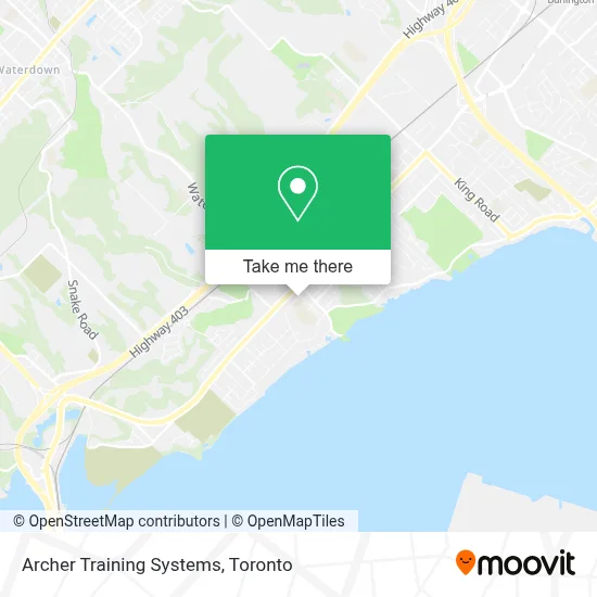 Archer Training Systems map