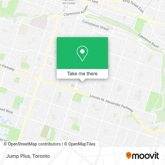 Jump Plus map