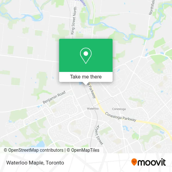 Waterloo Maple map
