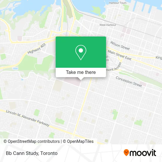 Bb Cann Study map