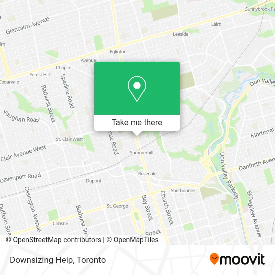 Downsizing Help map