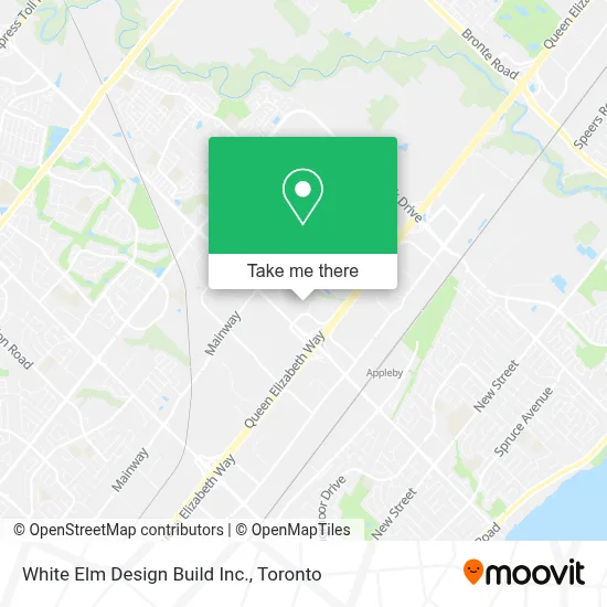 White Elm Design Build Inc. map