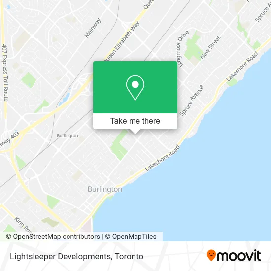 Lightsleeper Developments map