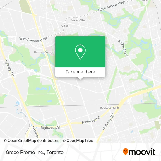 Greco Promo Inc. map